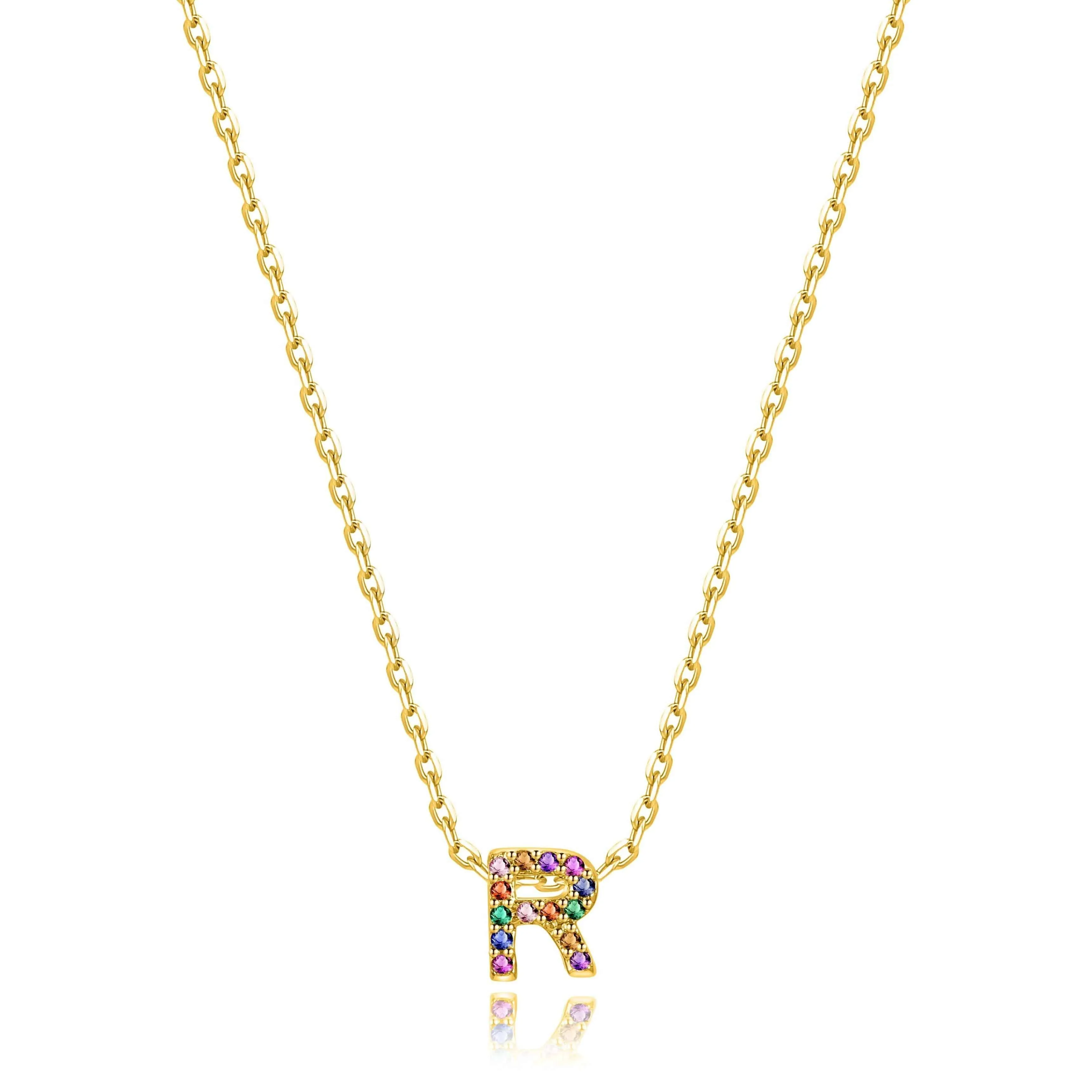 "Shinny Initial" Necklace
