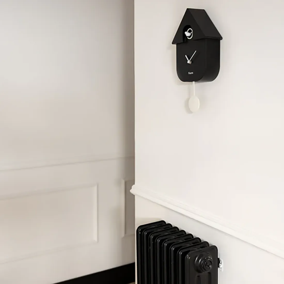 Reloj Cuco Casita Negro