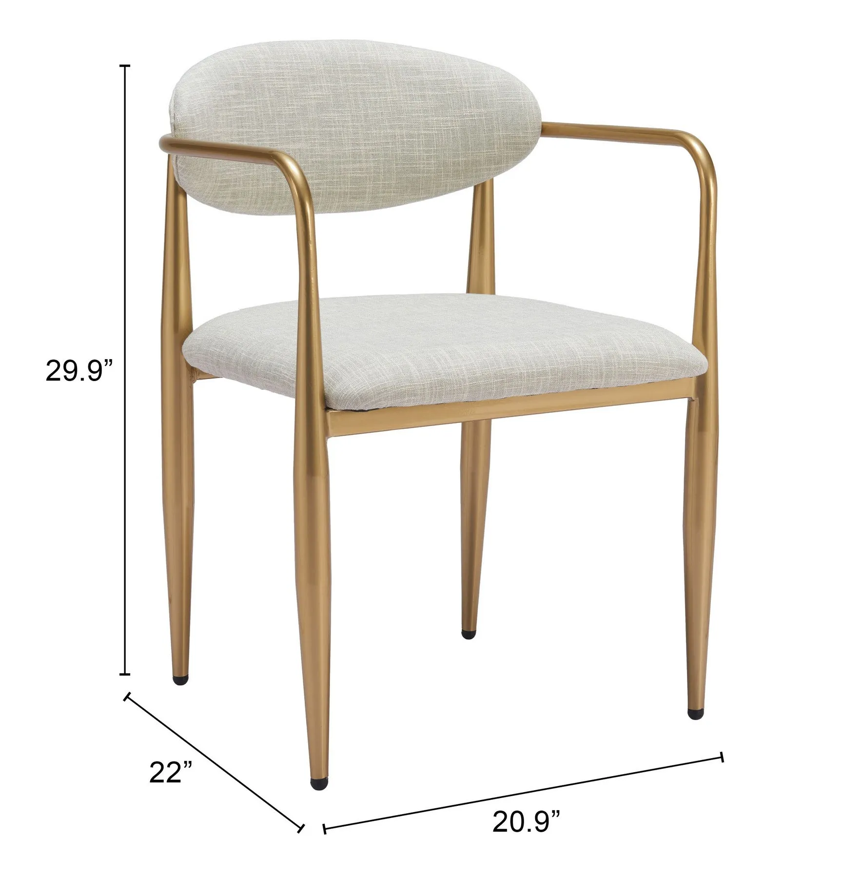 Silla de Comedor Zens 1 - Gris