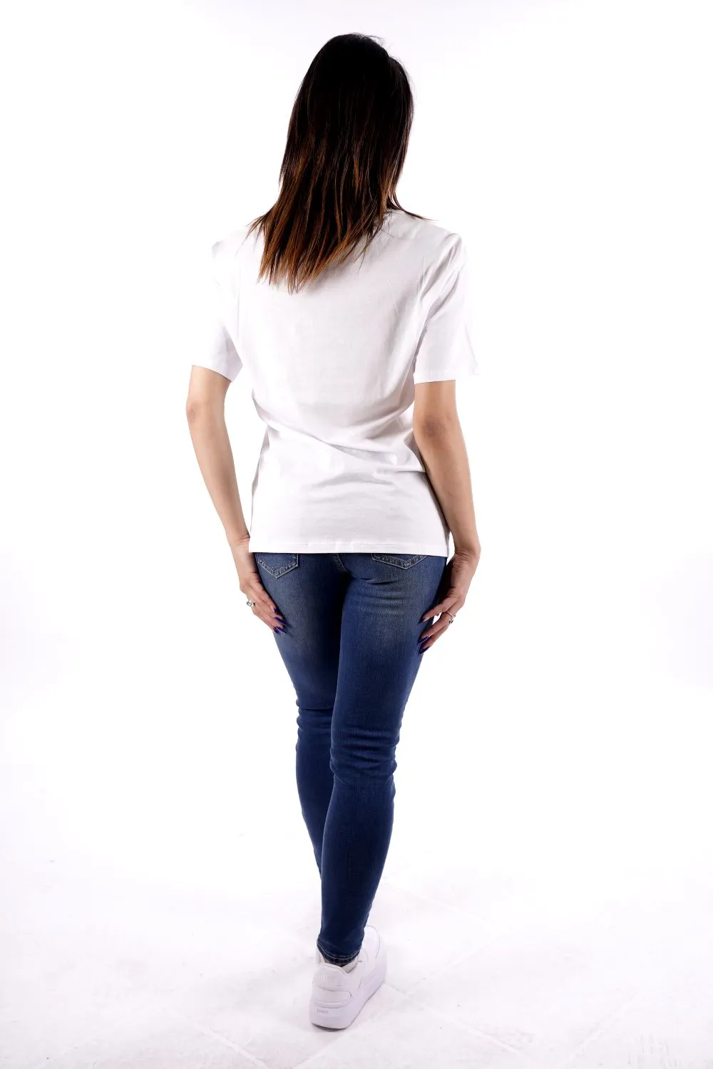 T-shirt YES-ZEE da Donna - bianco T258T9000101