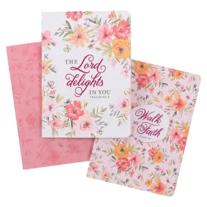 THE LORD DELIGHTS IN YOU ISAIAH 62:4 NOTEBOOKS SET OF 3