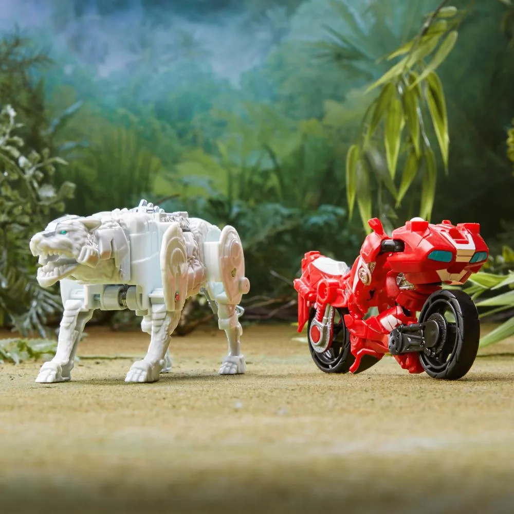 Transformers Beast Alliance: Rise Of The Beasts - Arcee y Silverfang Combiner 2 Pack