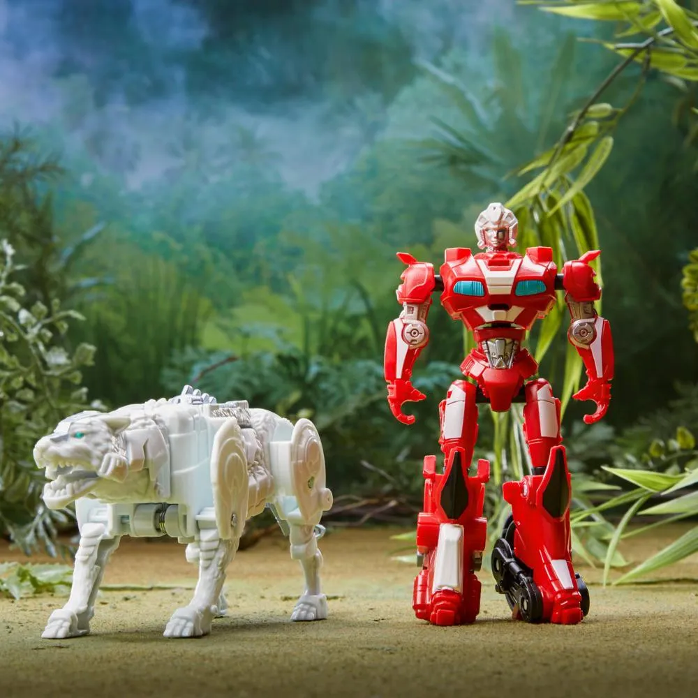 Transformers Beast Alliance: Rise Of The Beasts - Arcee y Silverfang Combiner 2 Pack