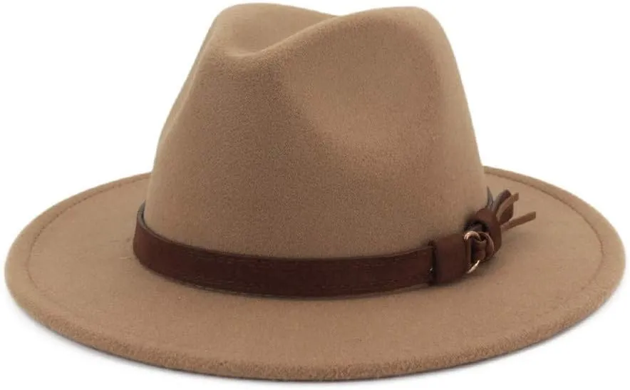 Unisex Fedora Fedora Sun Hats Panama Style with Wide Brim Beach Hat White Fedora Hats for Women