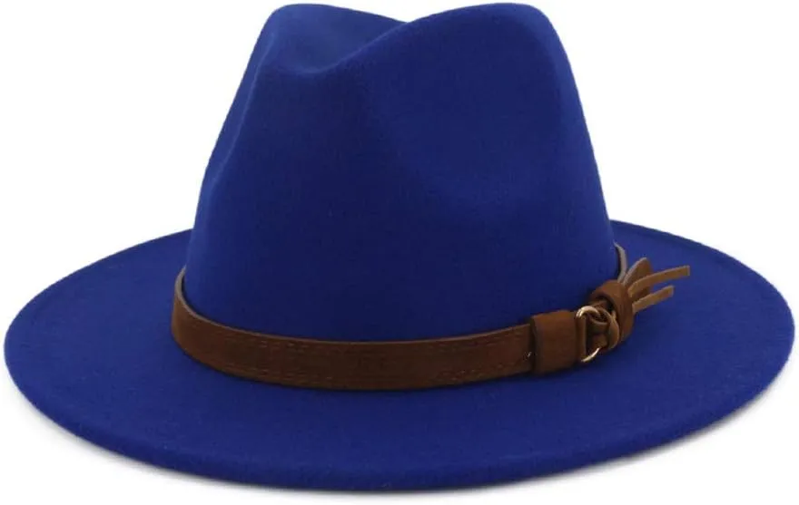 Unisex Fedora Fedora Sun Hats Panama Style with Wide Brim Beach Hat White Fedora Hats for Women