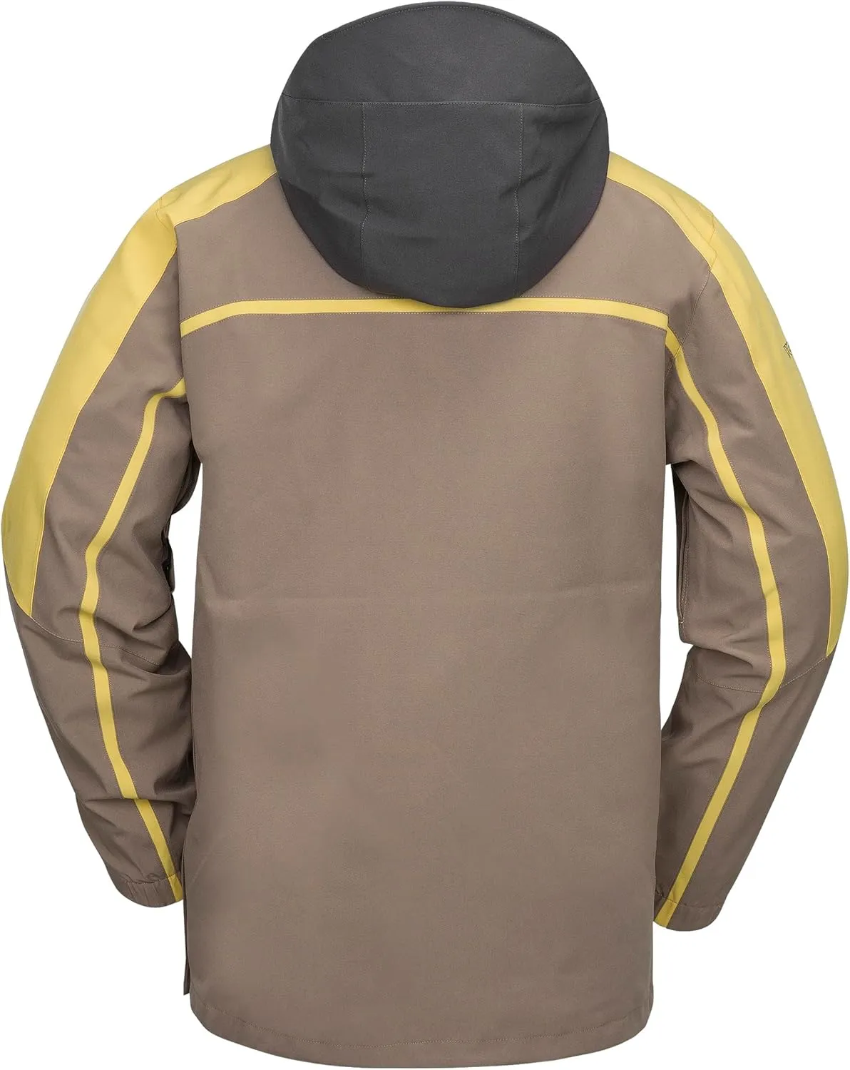 Volcom Men's Brighton Pullover Anarok Hooded Snowboard Jacket