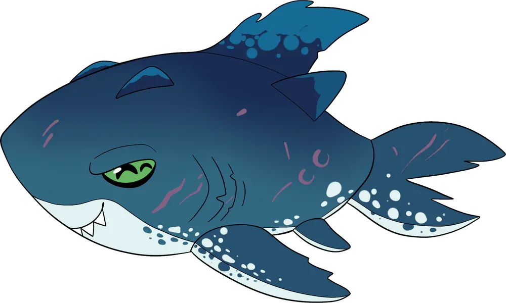 Youtooz Plush: Sea of Thieves - Megalodon Peluche 9 Pulgadas